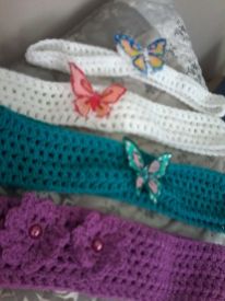 Butterfly head bands